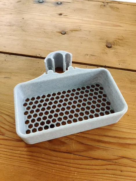 Kệ phòng tắm dạng tổ ong (Gắn cột phòng tắm) - Image 5