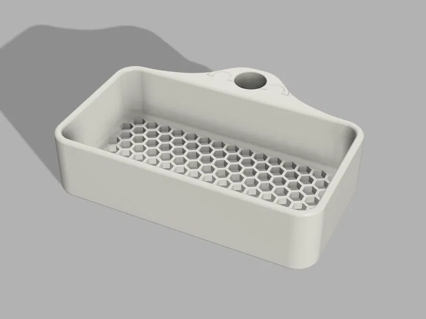 Kệ phòng tắm dạng tổ ong (Gắn cột phòng tắm) - Image 6