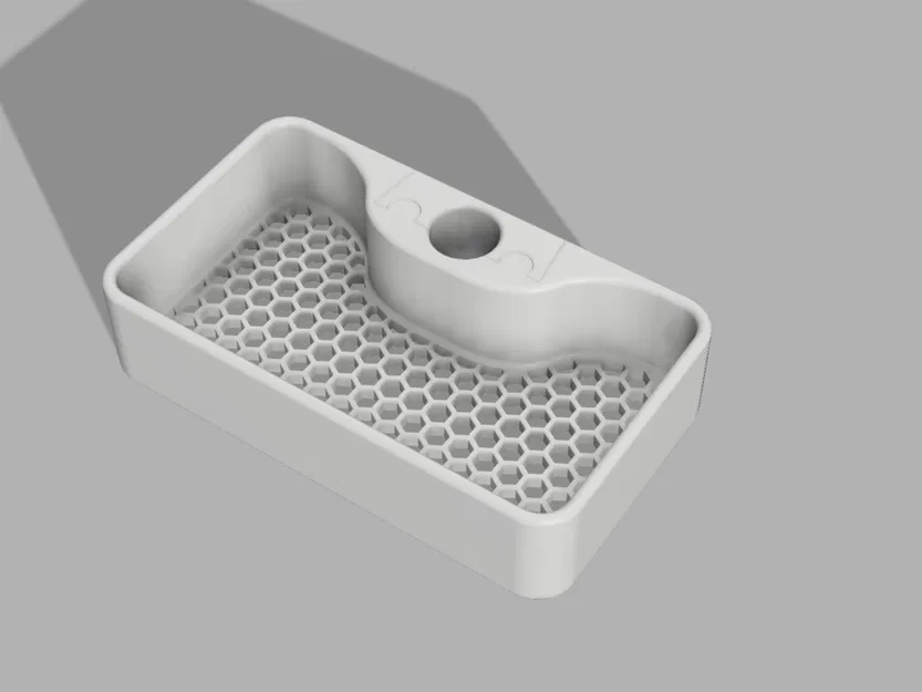 Kệ phòng tắm dạng tổ ong (Gắn cột phòng tắm) - Image 8