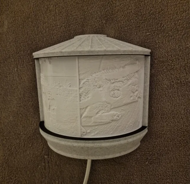 Đèn Lithophane Gắn Tường - Image 1