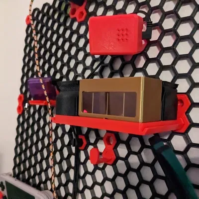 Ngăn Gridfinity Mặt Kính với Chèn Tạm Dừng Giữa In