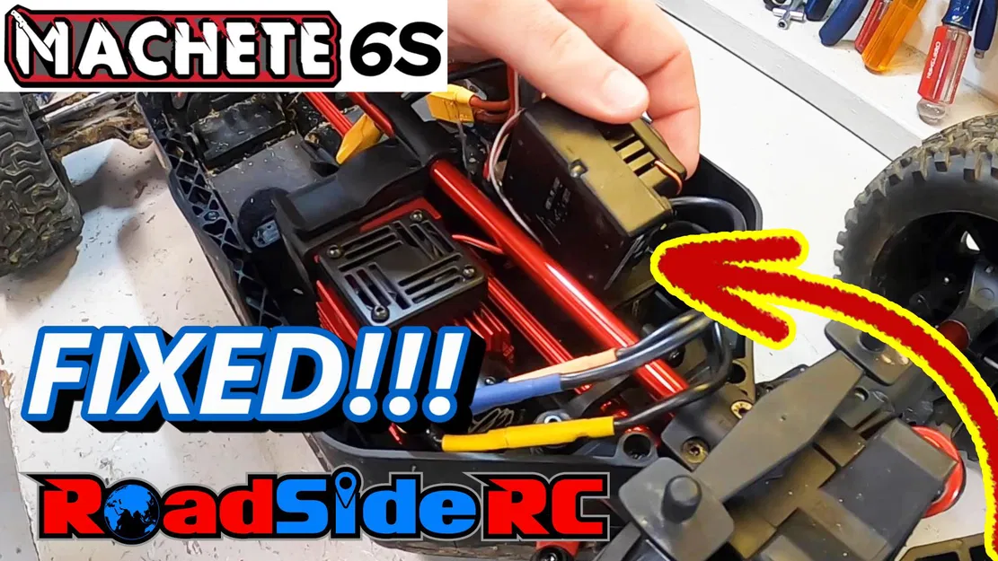 Tấm Gắn ESC Redcat Machete - Image 1