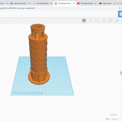 Tháp Pisa 3D