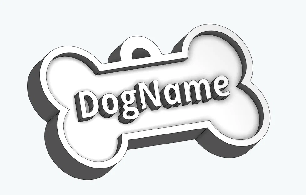 Thẻ Tên Cho Chó (Dog Tag) - Image 1