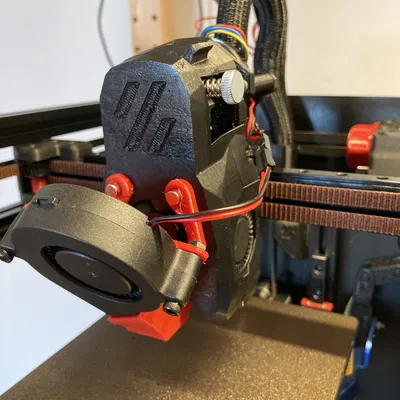 Quạt Làm Mát Vòng 5015 Hít Nam Châm Cho Mini Stealthburner Trên Voron 0