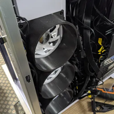 Lian Li O11 XL - Ống dẫn quạt 120mm