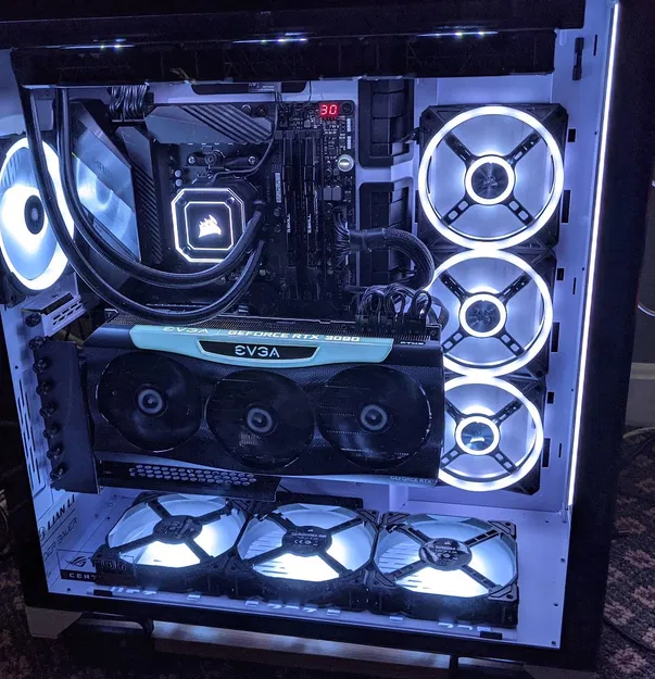 Lian Li O11 XL - Ống dẫn quạt 120mm - Image 3