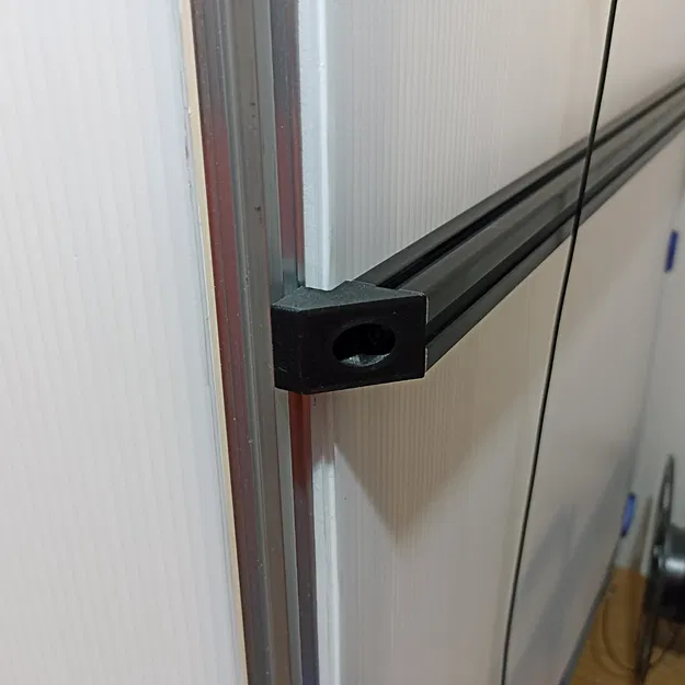 Giá đỡ gắn cạnh/mặt sau cho thanh nhôm Voron 2020 - Image 1