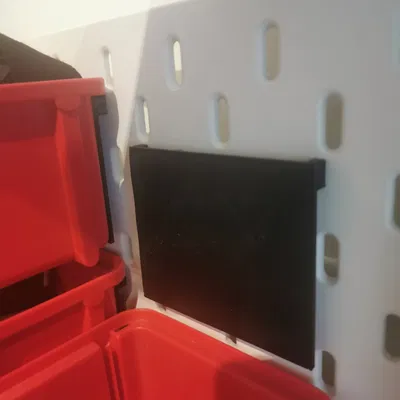 Giá đỡ hộp nhìn thấy được cho Skadis