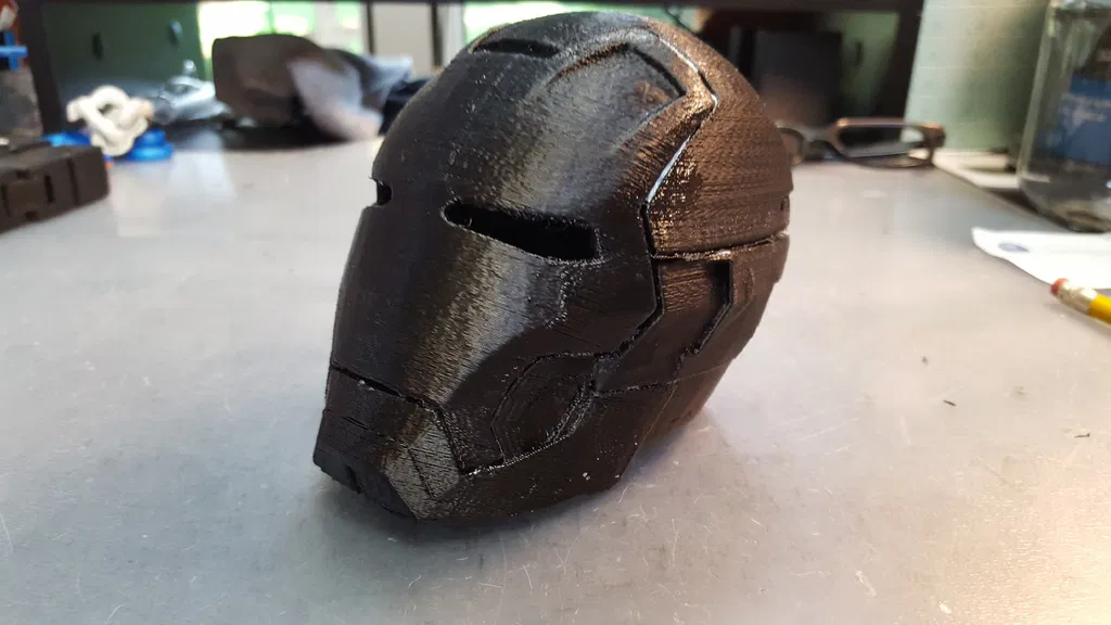 Mũ bảo hiểm Iron Man Mark 42 (Mk 42) có thể đeo - Image 2