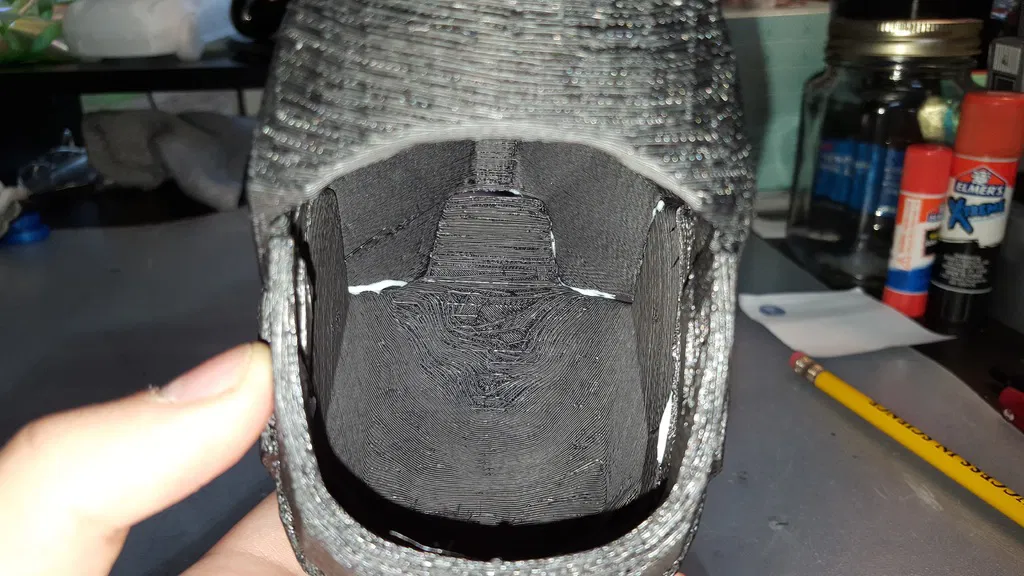 Mũ bảo hiểm Iron Man Mark 42 (Mk 42) có thể đeo - Image 5