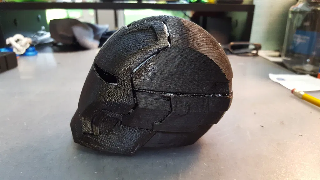 Mũ bảo hiểm Iron Man Mark 42 (Mk 42) có thể đeo - Image 10