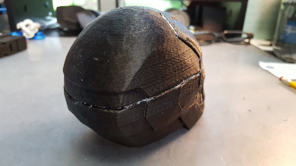 Mũ bảo hiểm Iron Man Mark 42 (Mk 42) có thể đeo - Image 11