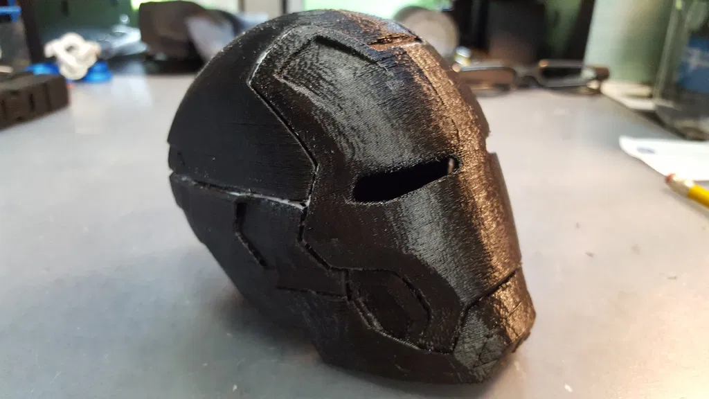 Mũ bảo hiểm Iron Man Mark 42 (Mk 42) có thể đeo - Image 12