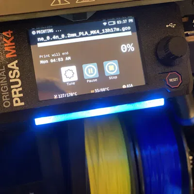 Phần mở rộng Thanh trạng thái LED cho Prusa MK4