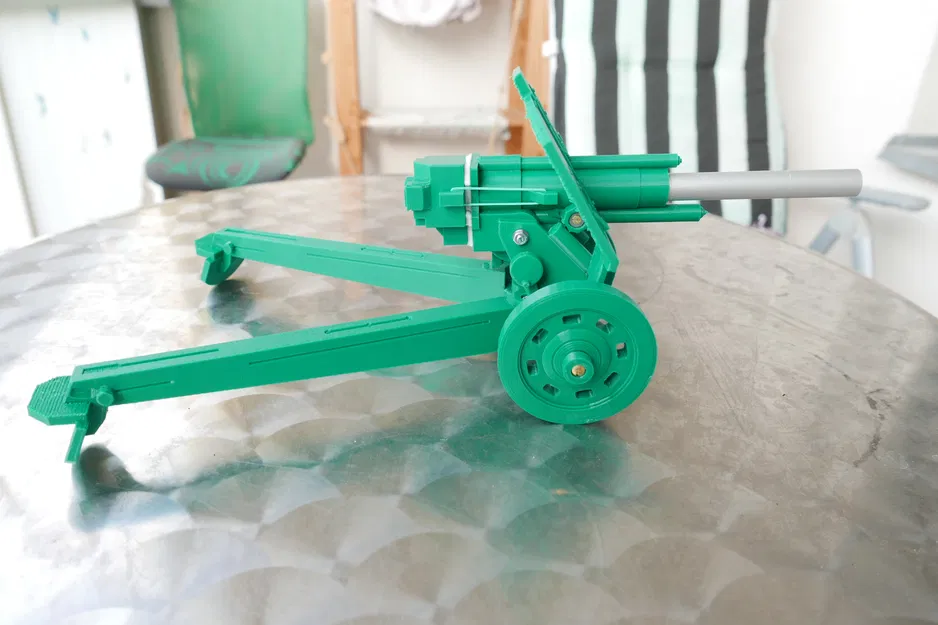 Mô hình Pháo cối M-30 chức năng có thể bắn - Image 2