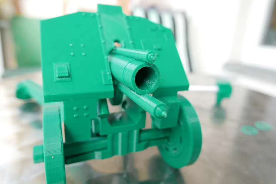 Mô hình Pháo cối M-30 chức năng có thể bắn - Image 4