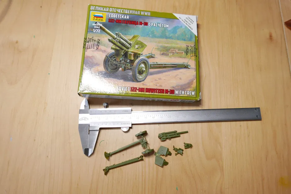 Mô hình Pháo cối M-30 chức năng có thể bắn - Image 5