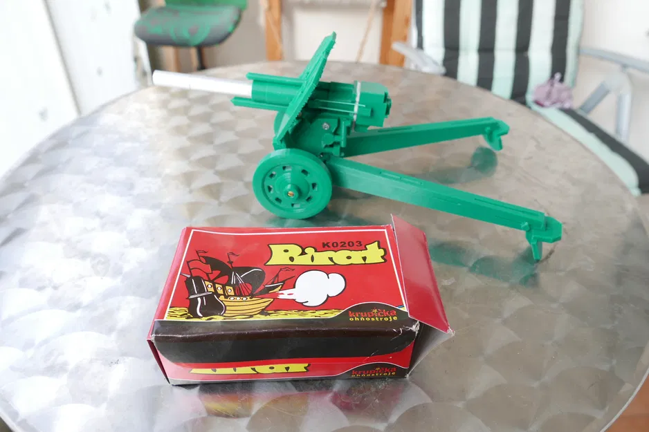 Mô hình Pháo cối M-30 chức năng có thể bắn - Image 9