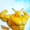 Pikachu Siêu Cơ Bắp - Mô hình 3D - Thumbnail 1