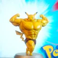 Pikachu Siêu Cơ Bắp - Mô hình 3D - Thumbnail 2