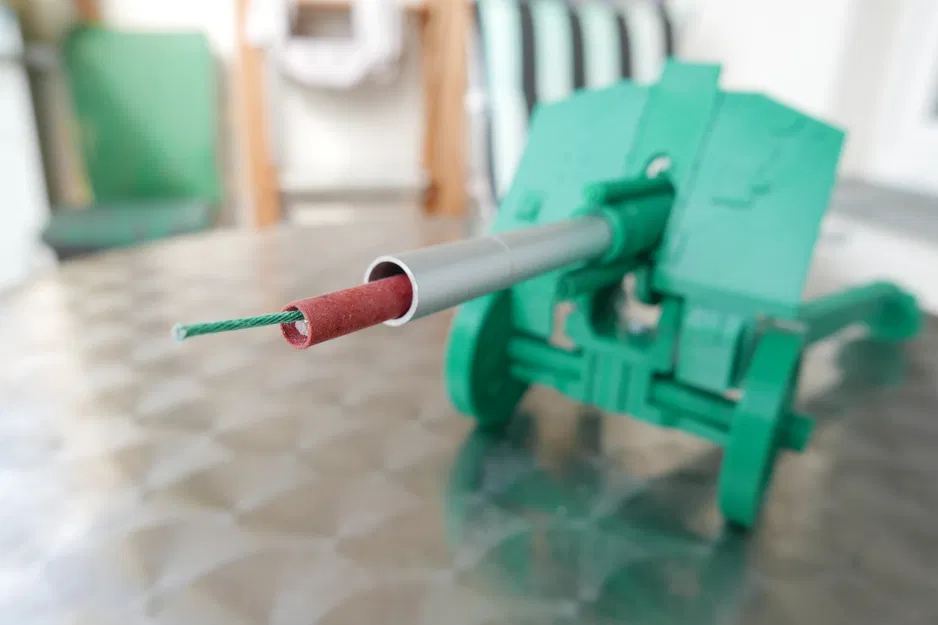 Mô hình Pháo cối M-30 chức năng có thể bắn - Image 12