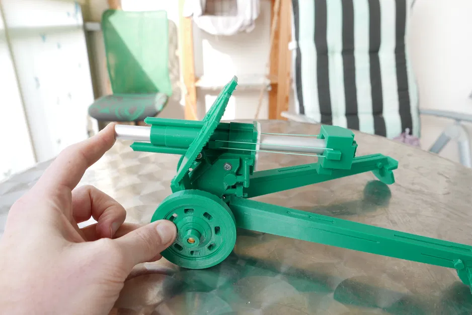 Mô hình Pháo cối M-30 chức năng có thể bắn - Image 14