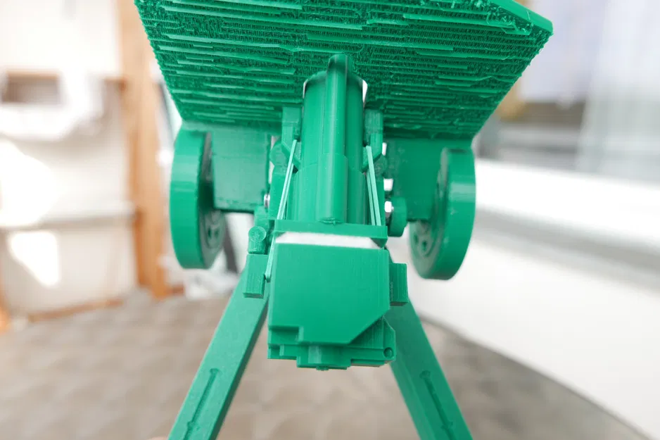 Mô hình Pháo cối M-30 chức năng có thể bắn - Image 17