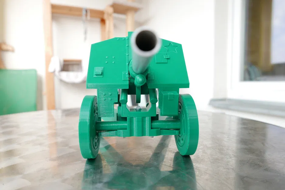 Mô hình Pháo cối M-30 chức năng có thể bắn - Image 18