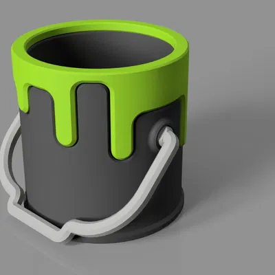 Xô Sơn Chảy "Drippy Bucket"