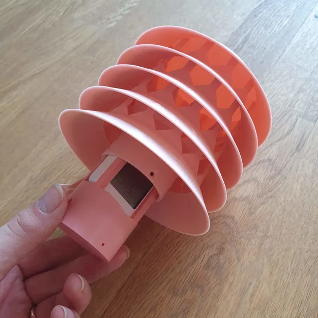 Tấm chắn bức xạ cho trạm đo thời tiết nhiệt kế Xiaomi Mijia / không cần hỗ trợ - Image 3