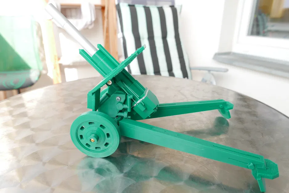 Mô hình Pháo cối M-30 chức năng có thể bắn - Image 22