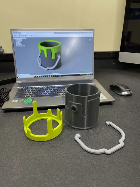 Xô Sơn Chảy "Drippy Bucket" - Image 5