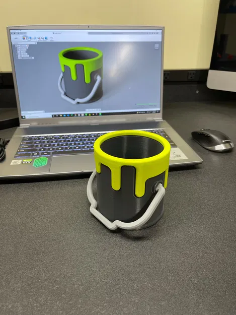 Xô Sơn Chảy "Drippy Bucket" - Image 6