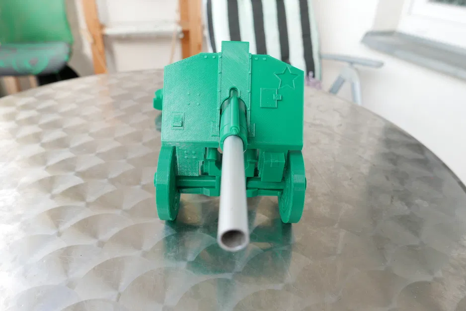 Mô hình Pháo cối M-30 chức năng có thể bắn - Image 25