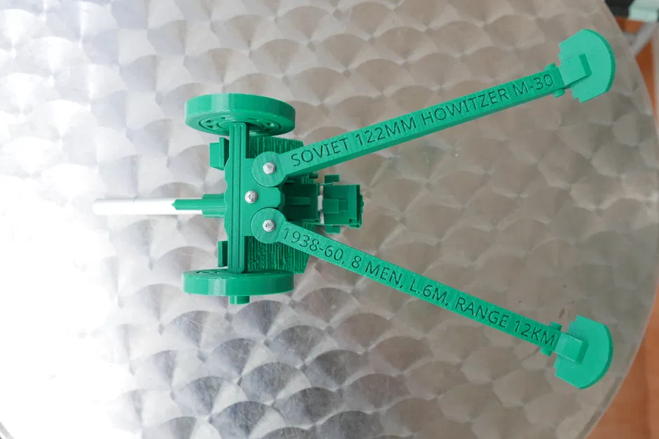 Mô hình Pháo cối M-30 chức năng có thể bắn - Image 26