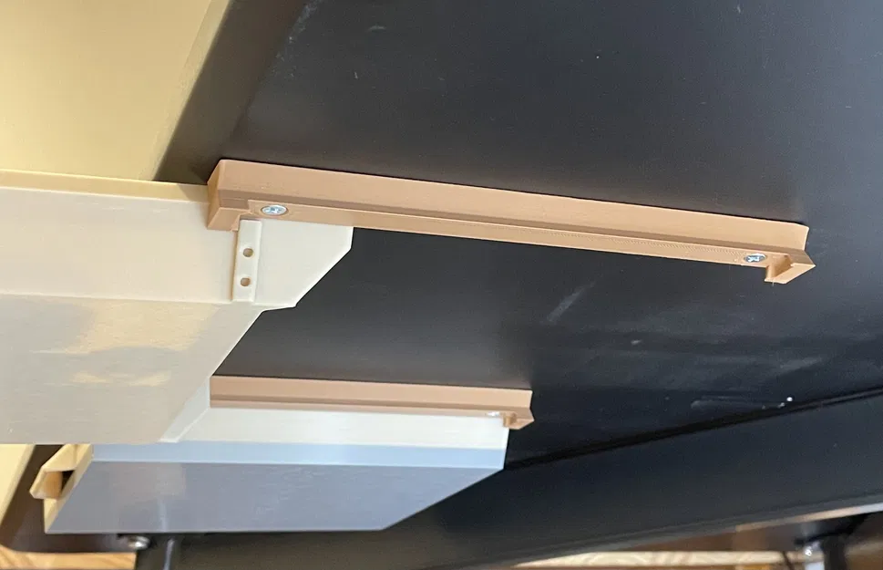 Hộc tủ dưới bàn có Cặp Chặn Kép - Image 3