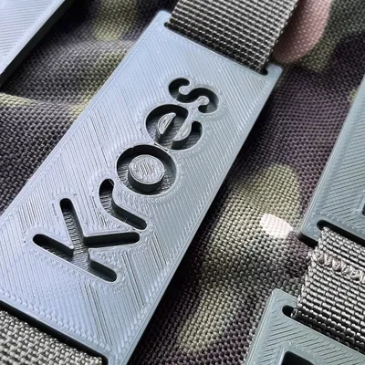 Thẻ Molle - Tùy chỉnh - 2 Kích thước