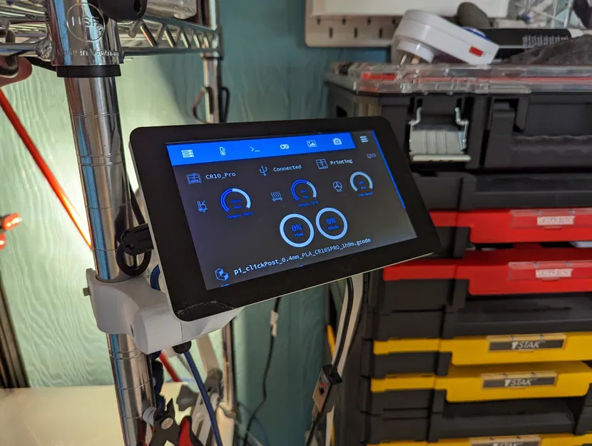 Giá đỡ Cột Màn hình Cảm ứng Raspberry Pi 7" Chịu lực Nặng - Image 9