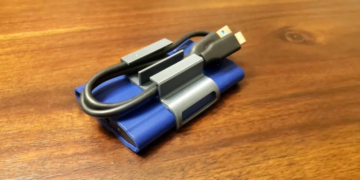 Giá đỡ cáp USB Samsung T7 Shield - Image 1