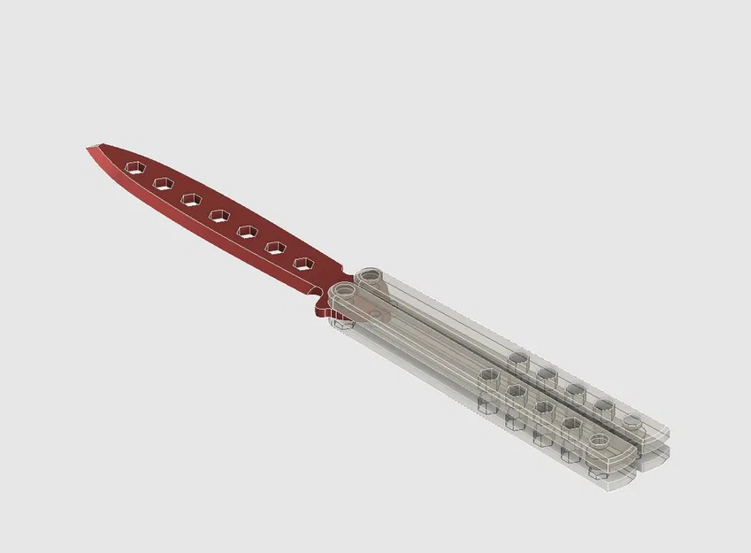 Dao bướm Benchmade 62 ốc M3 - Image 4