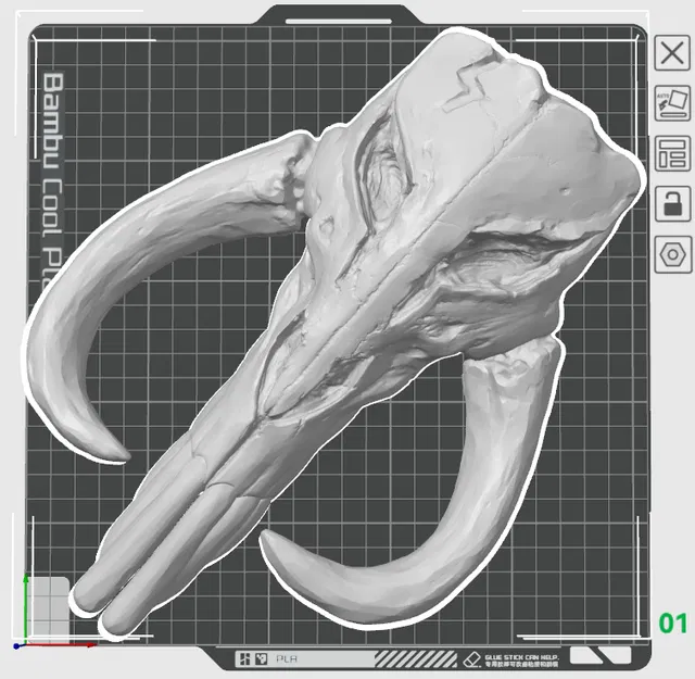 Đầu Lâu Mythosaur Star Wars - Image 2