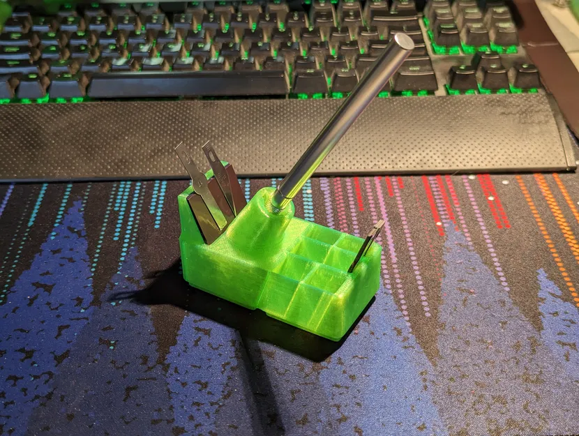 Giá đỡ dao X-acto cho Gridfinity - Image 1