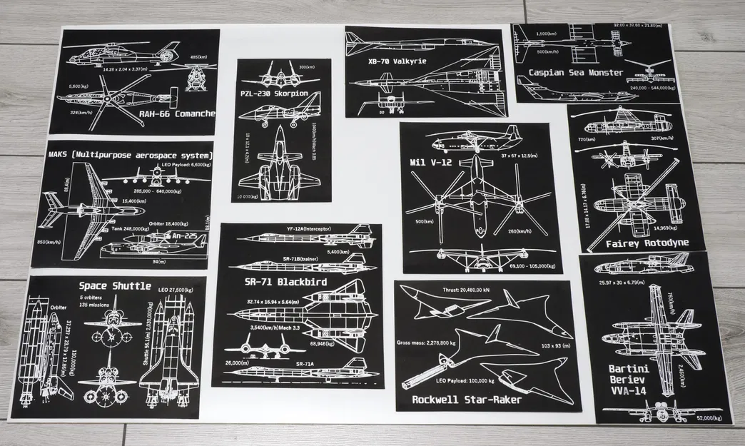 Bộ sưu tập Bản vẽ Có thể In - Image 5