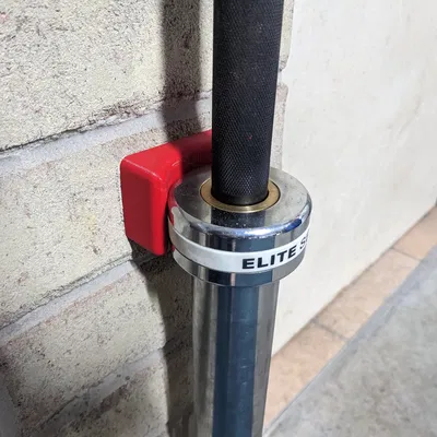 Giá đỡ tạ Olympic treo tường thẳng đứng + Bộ phận chống va đập