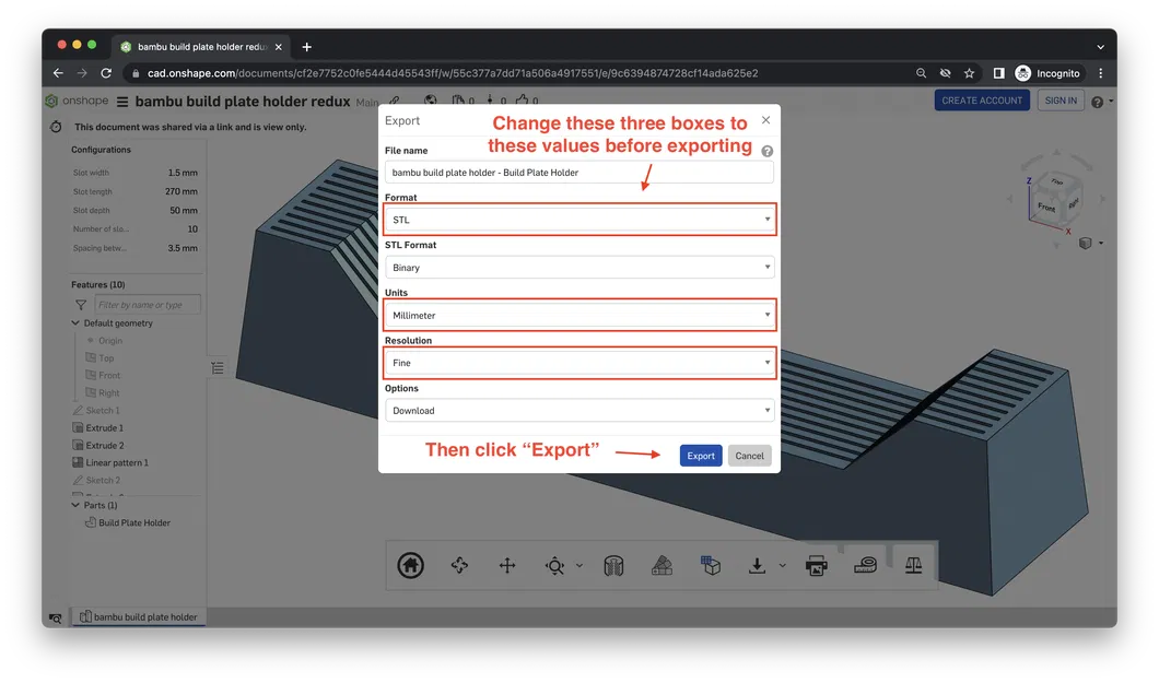 Giá đỡ tấm nền Bambu Lab dạng tham số (hơn 10 tấm nền) - Image 7