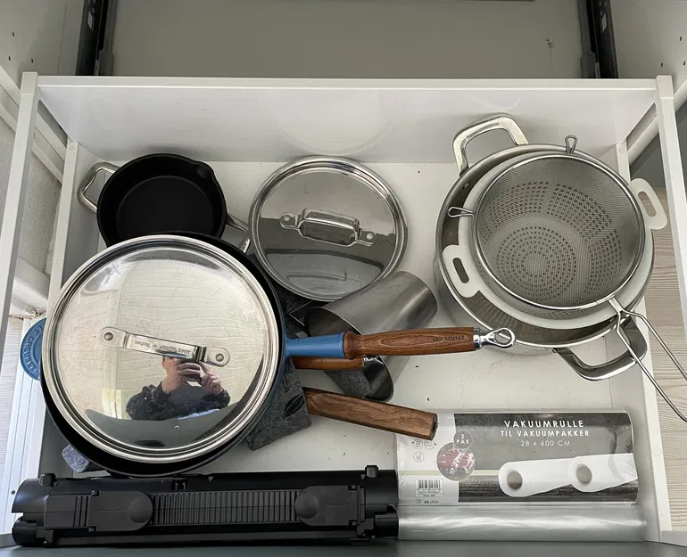 Giá đỡ nắp cho bếp IKEA Metod - Image 1