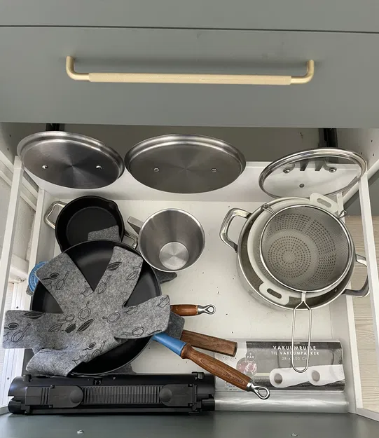 Giá đỡ nắp cho bếp IKEA Metod - Image 2