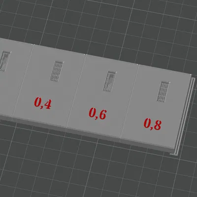 Hộp Vòi Phun Bambu Lab X1/X1C/P1P 0.2/0.4/0.6/0.8