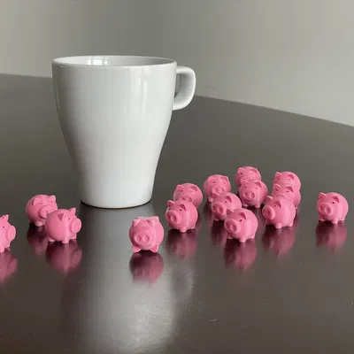 Heo Đất "Piggy" Nguyên Khối